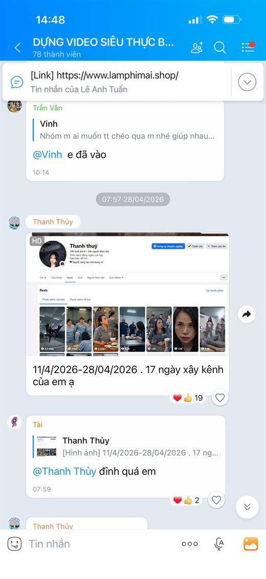 Thanh Thủy 17 ngày xây kênh video 4,3 triệu view